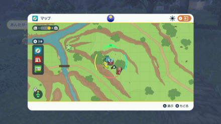 Pokemon Scarlet and Violet - Dawn Stone Map Location 2 Zoomed In