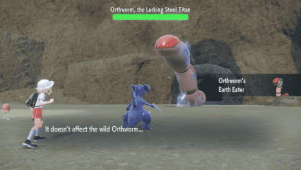 Orthworm Titan Ability Earth Eater
