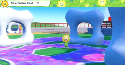 Sunflora Hiding Amongst Statues - Pokemon Scarlet and Violet (SV)