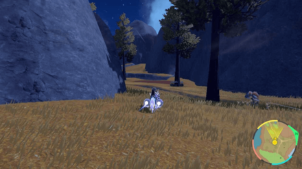 Pokemon Scarlet and Violet SV - Enter the Forest Above Casseroya Lake and Go Straight