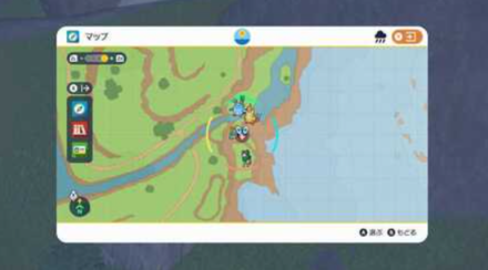 Pokemon Scarlet and Violet SV - Stake 8 Location Map View