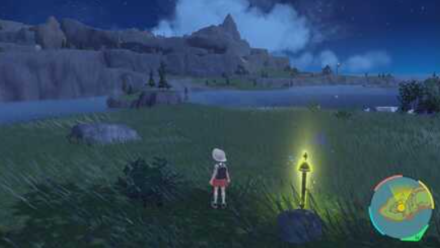 Pokemon Scarlet and Violet SV - Stake 4 Location World View