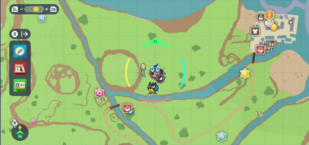 Pokemon Scarlet and Violet SV - TM091 - Toxic Spikes TM Overworld Location