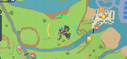 Pokemon Scarlet and Violet SV - TM033 - Magical Leaf TM Overworld Location