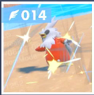 Pokemon Scarlet and Violet SV - TM014 - Acrobatics TM