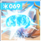 Pokemon Scarlet and Violet SV - TM069 - Ice Punch TM