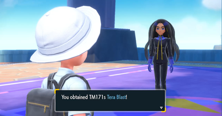 Pokemon Scarlet and Violet SV - TM171 - Tera Blast TM Overworld Location