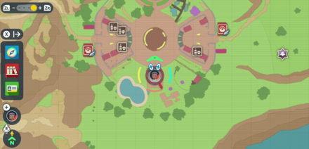 Pokemon Scarlet and Violet SV Trailblaze TM Overworld Location