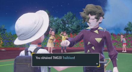 Pokemon Scarlet and Violet SV - TM020 - Trailblaze TM Overworld Location