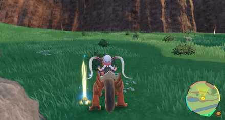 Pokemon Scarlet and Violet SV - TM033 - Magical Leaf TM Overworld Location