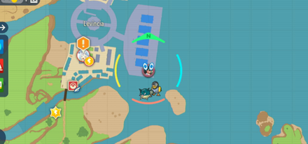 Pokemon Scarlet and Violet SV - TM074 - Reflect TM Overworld Location