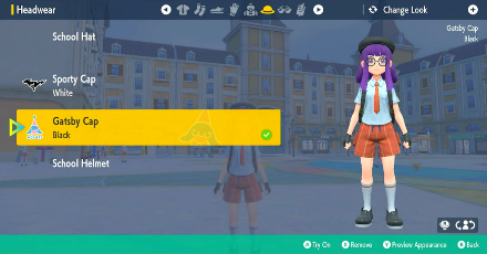 Pokemon Scarlet and Violet SV - How to Remove Hats