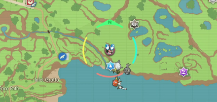 Pokemon Scarlet and Violet SV - TM007 - Protect TM Overworld Location