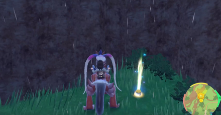 Pokemon Scarlet and Violet SV - TM041 - Stored Power TM Overworld Location