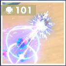 Pokemon Scarlet and Violet SV - TM101 - Power Gem TM