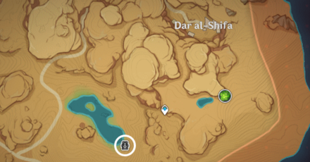 Genshin - Outside the Canvas Inside the Lens Greenery Chapter Day 5 - My Archaeological Notes Location