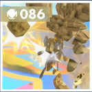 Pokemon Scarlet and Violet SV - TM086 - Rock Slide TM