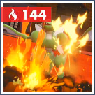 Pokemon Scarlet and Violet SV - TM144 - Fire Pledge TM