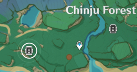 Genshin - Outside the Canvas Inside the Lens Greenery Chapter Day 5 - The Seventh Samurai Location