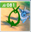 Pokemon Scarlet and Violet SV - TM081 - Grass Knot TM