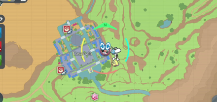 Pokemon Scarlet and Violet SV - TM054 - Psyshock TM Overworld Location