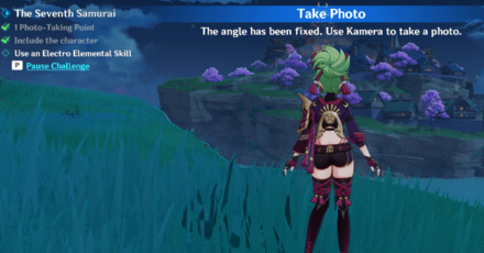 Genshin - The Seventh Samurai Day 5 Tip 2 - Must Include the Character