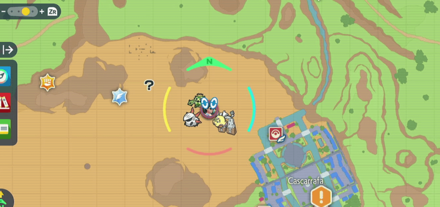 Pokemon Scarlet and Violet SV - TM056 - Bullet Seed TM Overworld Location