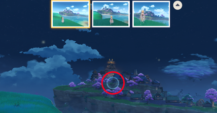 Genshin - How to Angle to Span Photo-Taking Points Day 5 Inazuma City