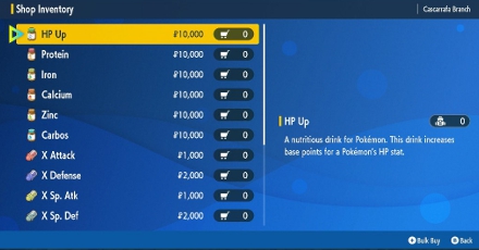 Vitamins for Sale at Chansey Supply - Pokemon Scarlet and Violet (SV)