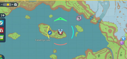 Pokemon Scarlet and Violet SV - TM168 - Solar Beam TM Overworld Location