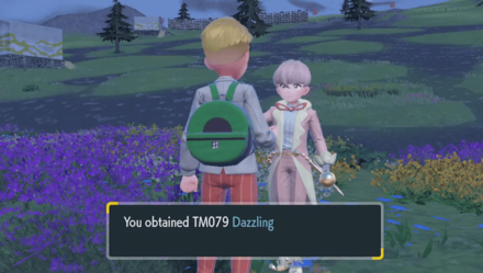 Pokemon Scarlet and Violet SV - TM079 - Dazzling Gleam TM Overworld Location