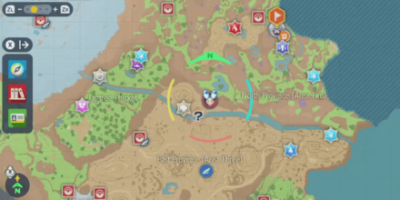 Pokemon Scarlet and Violet SV - TM014 - Acrobatics TM Overworld Location