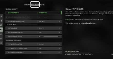 Quality - Modern Warfare 2