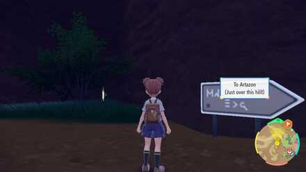 Pokemon Scarlet and Violet SV - TM034 - Icy Wind TM Overworld Location