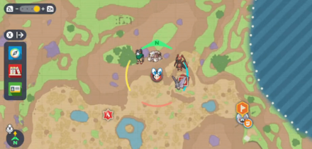 Pokemon Scarlet and Violet SV - TM029 - Hex TM Overworld Location