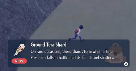 Ground Tera Shard - Pokemon Scarlet and Violet (SV)