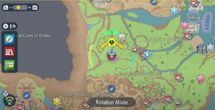 Pokemon Scarlet and Violet SV - TM026 - Poison Tail TM Overworld Location