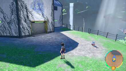 Pokemon Scarlet and Violet (SV) - Iron Bundle Overworld Location Outside Cave