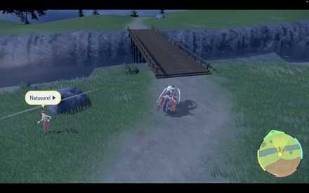 Cross the bridge into the Casseroya Lake area