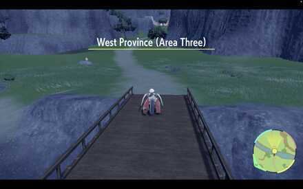 Cross over into West Province (Area Three)