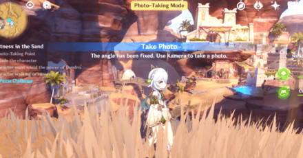 Genshin - Witness in the Sand Guide 4 - Character must use be walking or running