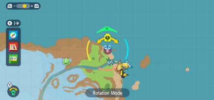 Pokemon Scarlet and Violet SV - TM110 - Liquidation TM Overworld Location