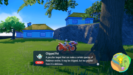 Pokemon Scarlet and Violet SV - Porto Marinada Chipped Pot Location