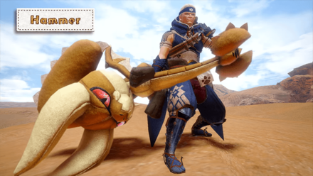 MH Rise Sunbreak - Plush Weapon Hammer