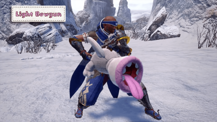 MH Rise Sunbreak - Plush Weapon Light Bowgun