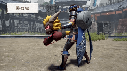 MH Rise Sunbreak - Plush Weapon Bow