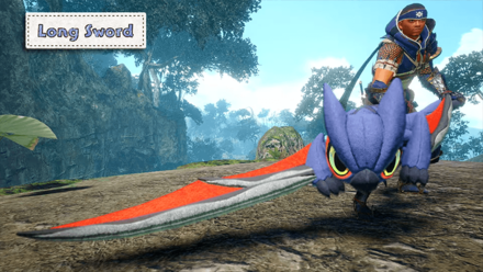 MH Rise Sunbreak - Plush Weapon Long Sword