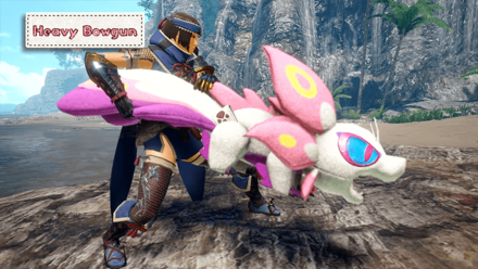 MH Rise Sunbreak - Plush Weapon Heavy Bowgun