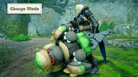 MH Rise Sunbreak - Plush Weapon Charge Blade