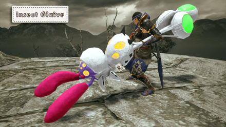 MH Rise Sunbreak - Plush Weapon Insect Glaive